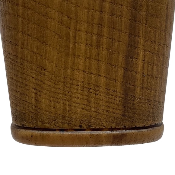 Christian Di Riccio Platform Slides, Wooden Soles, Black Leather Upper - Picture 8 of 12